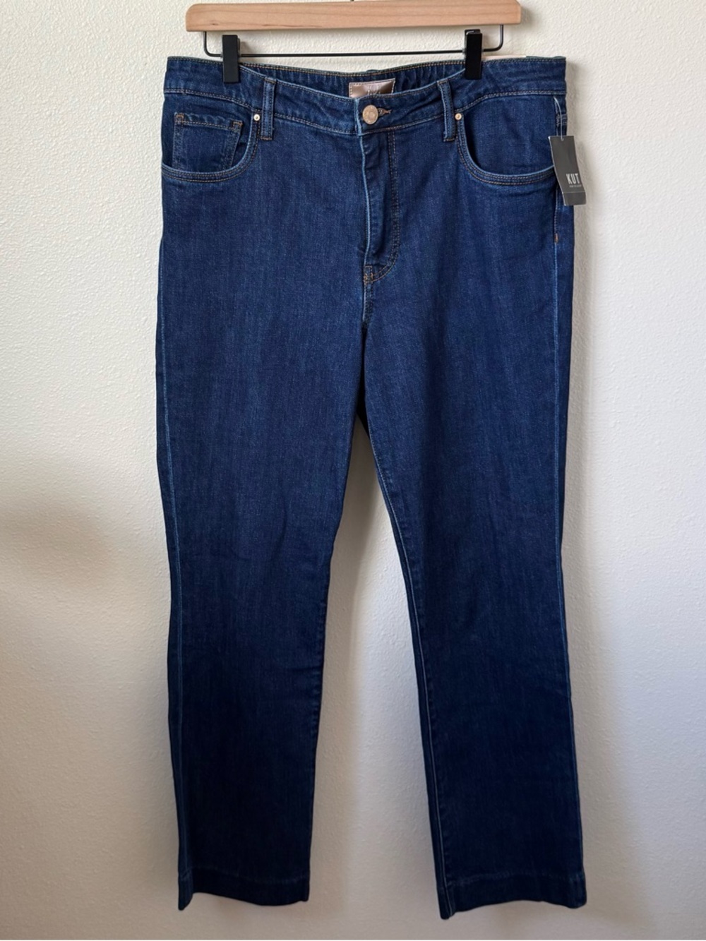 Kut from the Kloth Reese High Rise Ankle Straight Jeans